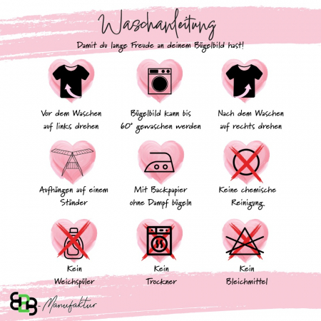 Bügelanleitung Schritt für Schritt